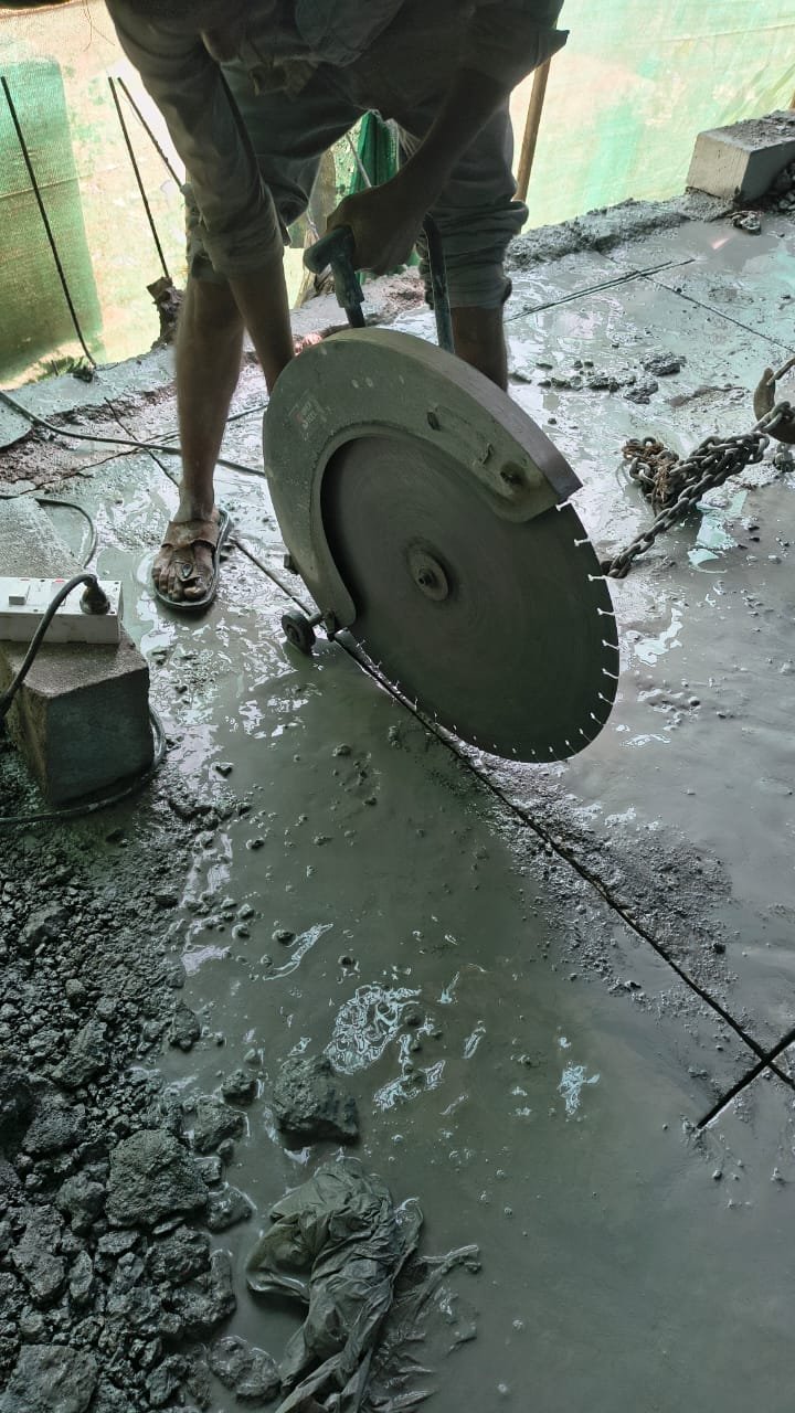 Building demolition in Uppal Hyderabad